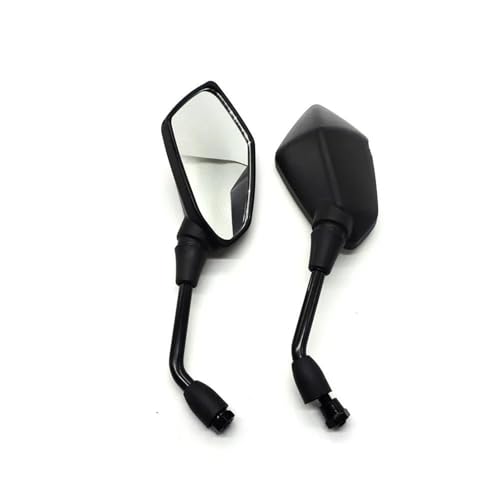 Motorrad Spiegel Set 10 Mm Universal Motorrad Rückspiegel Seite Spiegel Motorrad Ersatz Teile Links Rechts Rückspiegel Spiegel(Smooth) von GAGSETCTHM