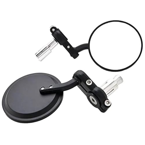Motorrad Spiegel Set 2 PCS Universal Motorrad Klapp Rückspiegel 22mm Lenker Rückspiegel Motorrad Modifizierte Zubehör Links Rechts Rückspiegel Spiegel von GAGSETCTHM