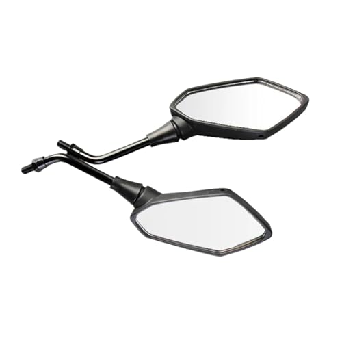 Motorrad Spiegel Set 8 Mm 10 Mm Motorrad Spiegel Rückspiegel Rückseite Konvexen Spiegel Motorrad Modifizierte Zubehör Links Rechts Rückspiegel Spiegel(10 mm) von GAGSETCTHM