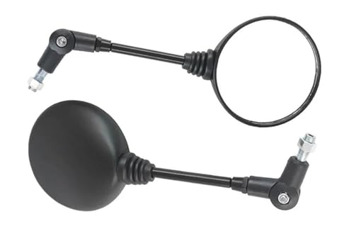 Motorrad Spiegel Set Für B-King Für GSF1250 Für GSF600 Für Gladius Für SFV650 Für SV650 Für SV1000 Motorrad 8 MM/10 MM Klappbarer Rückspiegel Links Rechts Rückspiegel Spiegel(10MM Clockwise) von GAGSETCTHM