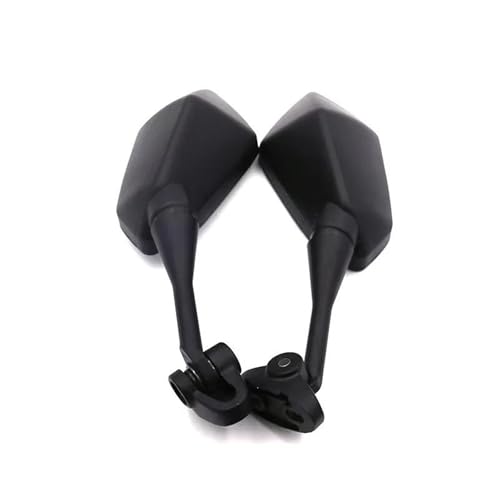 Motorrad Spiegel Set Für CBR Für CB-R Für CB R Motorrad Einstellbare Rückspiegel Motorrad Ersatz Teile Links Rechts Rückspiegel Spiegel(Black) von GAGSETCTHM
