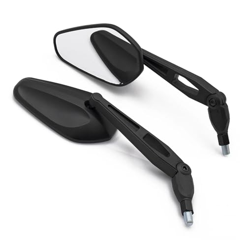 Motorrad Spiegel Set Für FZ6R Für YZFR1 Für YZFR6 Für YZF R1 R6 Für FZ 6R Motorradspiegel Rückspiegel Seitenspiegel Modifiziertes Zubehör Links Rechts Rückspiegel Spiegel von GAGSETCTHM