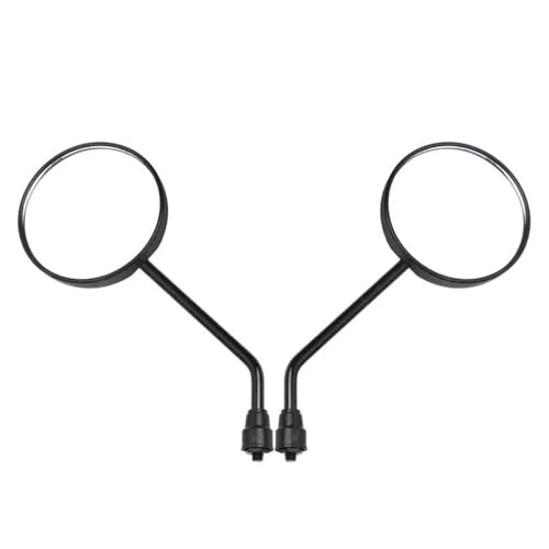 Motorrad Spiegel Set Motorrad Modifiziertes Zubehör 1 Paar Motorradspiegel Universal-Motorrad-Rückspiegel M 8 M10 Konvexspiegel Links Rechts Rückspiegel Spiegel(M8) von GAGSETCTHM