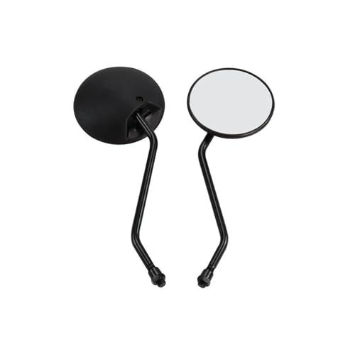 Motorrad Spiegel Set Motorrad-Rückansicht Seitenspiegel 7/8" 22mm 25mm Klemmen Motorrad Universal Rückfahr-Hilfszubehör Links Rechts Rückspiegel Spiegel(8mm) von GAGSETCTHM