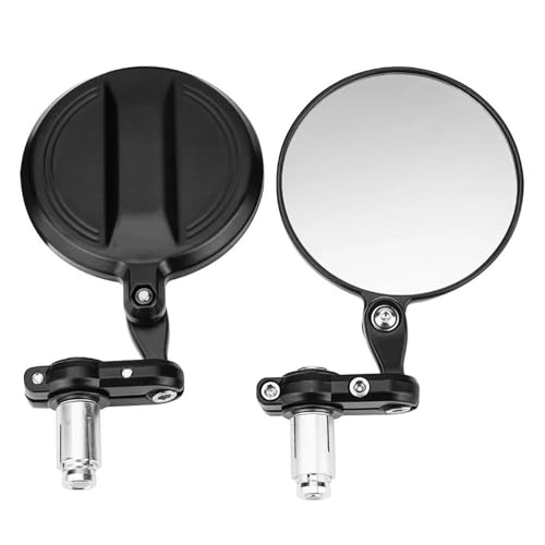 Motorrad Spiegel Set Motorrad Spiegel Lenker End Spiegel Motorrad Universal Rückspiegel Motorrad Montage Zubehör Links Rechts Rückspiegel Spiegel(Bundle 2) von GAGSETCTHM