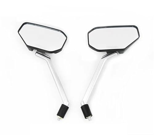 Motorrad Spiegel Set Universal Motorrad Rückspiegel Breite Bereich Konvexen Spiegel Motorrad Zubehör Seite Spiegel Rückspiegel Links Rechts Rückspiegel Spiegel von GAGSETCTHM