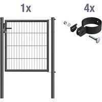 GAH ALBERTS Einstabmatte »Einstab-Matte«, BxH: 112 x 750 cm, zinkphosphatierter Stahl - schwarz von GAH ALBERTS