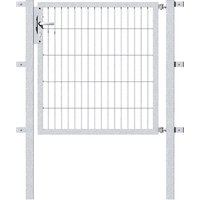 GAH ALBERTS Einzeltor »Flexo«, BxH: 124 x 1000 cm, feuerverzinkter Stahl - silberfarben von GAH ALBERTS