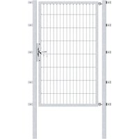 GAH ALBERTS Einzeltor »Flexo«, BxH: 124 x 1600 cm, feuerverzinkter Stahl - silberfarben von GAH ALBERTS