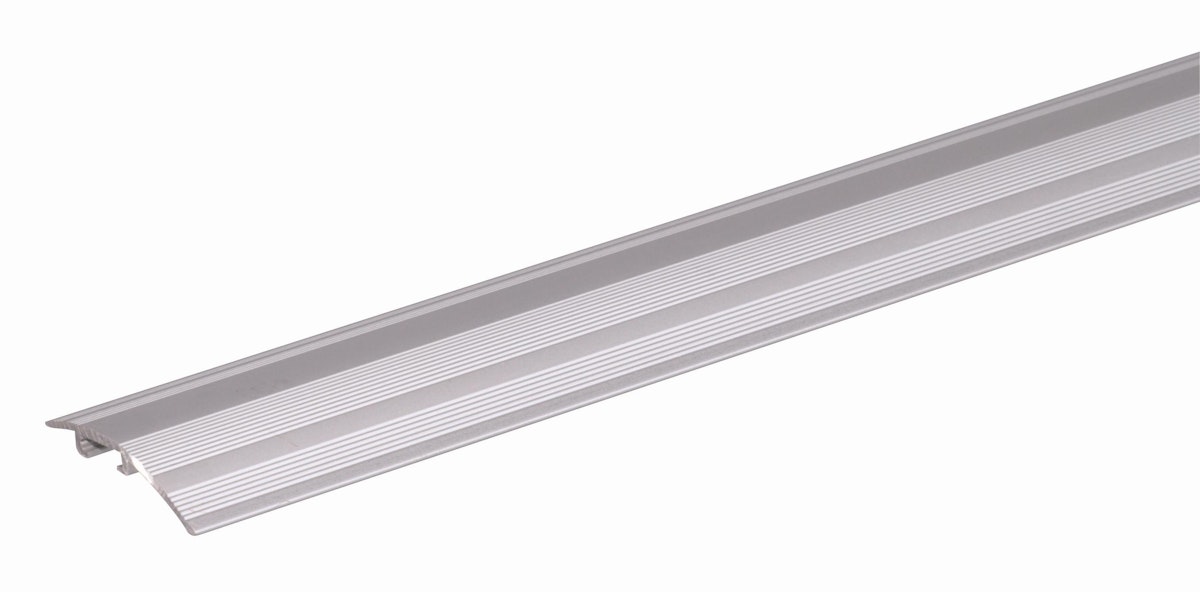 Alberts® Ausgleichsprofil für verdeckte Montage, Alu, Breite 38mm, Länge 0,9m-edelstahlfarbig eloxiert von Alberts