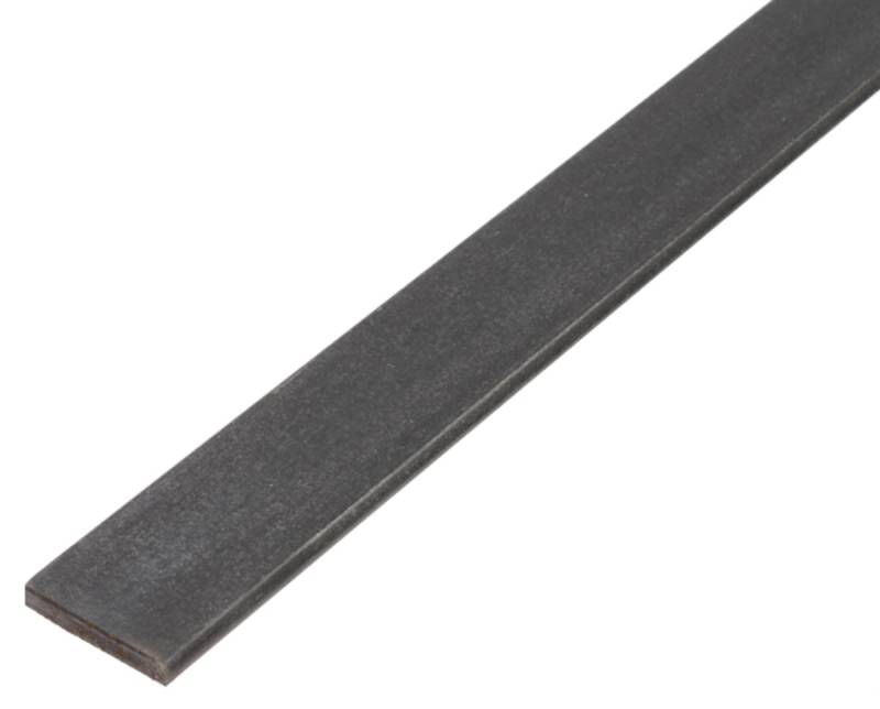 Alberts® Flachstange, Stahl roh, warmgewalzt, LxBxS 2000 x 25 x 4 mm 432041 von Alberts