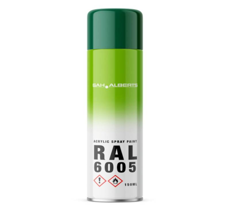 Alberts® Reparaturspray, Farbe: grün RAL 6005, Gebinde: Sprühdose 150 ml 657871 von Alberts