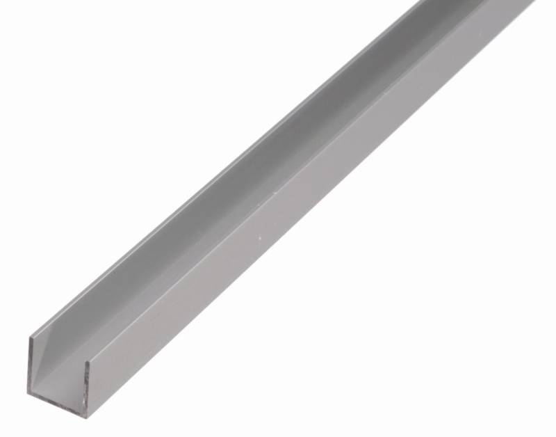 Alberts® U-Profil, Alu, versch. Größen-2 m-16 x 13 mm-1,5 mm von Alberts
