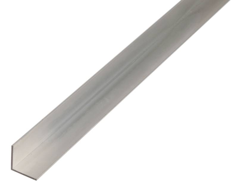 Alberts® Winkelprofil, Alu Eloxiert, versch. Farben und Größen 15 x 15 mm (BxH) 2 m schwarz eloxiert 1 mm von Alberts