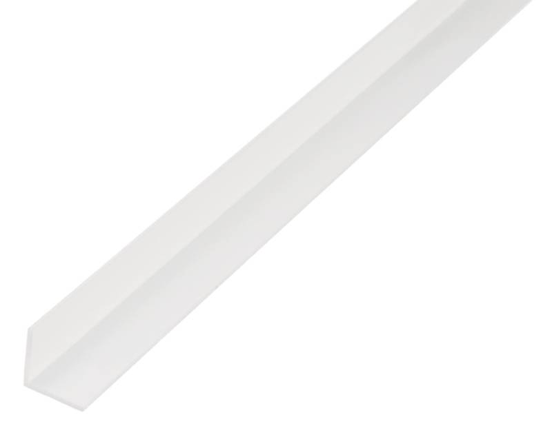 Alberts® Winkelprofil, gleichsch., PVC weiß, LxBxHxS 2000 x 60 x 60 x 2 mm 477004 von Alberts