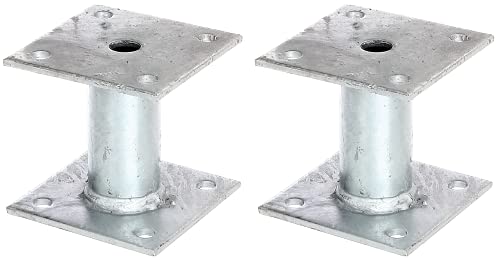 Alberts 215491 Pfostenträger | zum Aufschrauben | feuerverzinkt | 100 x 100 mm | 2er Set Alberts 215491 Pfostenträger | zum Aufschrauben | feuerverzinkt | 100 x 100 mm | 2er Set von Alberts