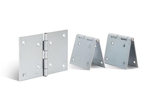 Alberts 346522 Scharnier | breit | sendzimirverzinkt | 100 x 150 mm | 3er Set von Alberts