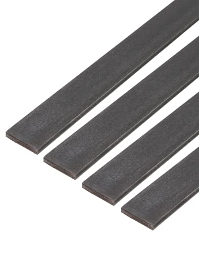 Alberts 423810 Flachstange Stahl 1000 x 15 x 5 mm 4er Set von Alberts