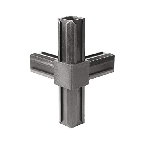 Alberts 426385 XD-Rohrverbinder | T-Stück und einem weiteren rechtwinkeligen Abgang | Kunststoff, schwarz | 20 x 20 x 1,5 mm Alberts 426385 XD-Rohrverbinder | T-Stück und einem weiteren rechtwinkeligen Abgang | Kunststoff, schwarz | 20 x 20 x 1,5 mm von Alberts
