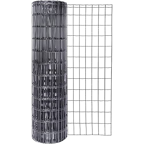 Alberts 604905 Schweißgitter Fix-Clip Pro® | verschiedene Längen und Höhen - wahlweise in verschiedenen Farben | anthrazit-metallic | Höhe 153 cm | Länge 25 m von Alberts