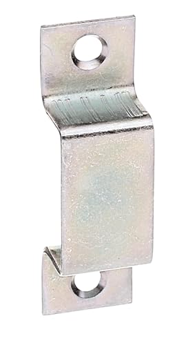 Alberts 901929 Schlaufe | mit versenkten Schraublöchern | galvanisch verzinkt, dickschichtpassiviert | 25 x 12 mm | 2er Set von Alberts