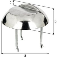 Auflaufstütze Alu-Guss roh anschr. Betonanker 65mm GAH von GAH Alberts