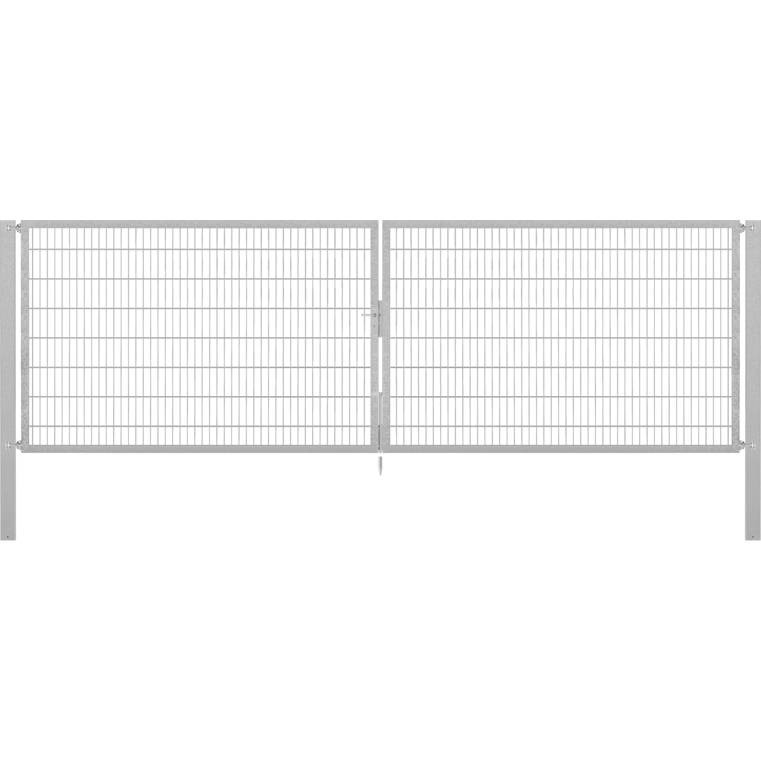 Doppeltor Flexo Plus 500 cm x 160 cm Pfosten 100 cm x 100 cm Feuerverzinkt von -