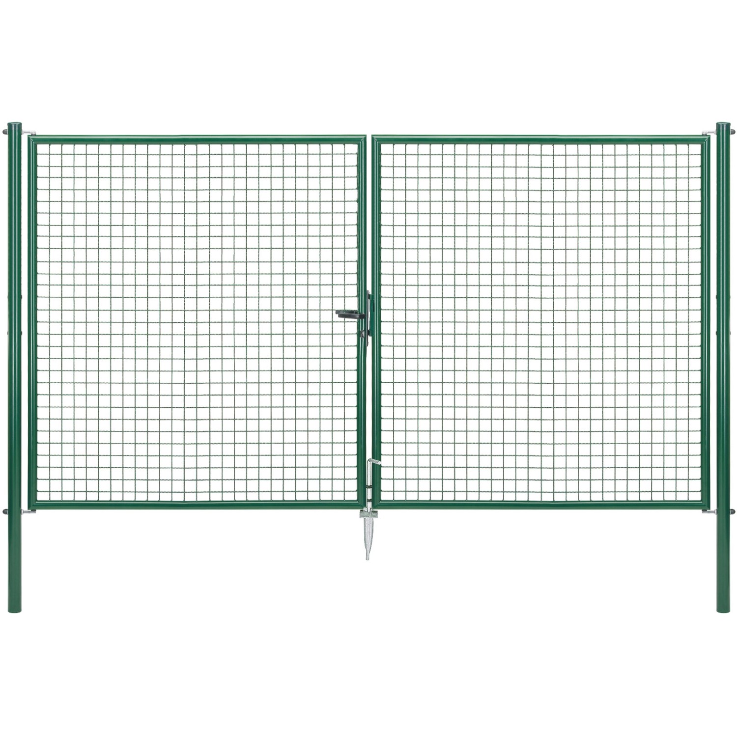 Doppeltor für Maschendraht- und Alberts Fix-Clip Pro-Zaun Grün 175 cm x 300 cm Doppeltor für Maschendraht- und Alberts Fix-Clip Pro-Zaun Grün 175 cm x 300 cm