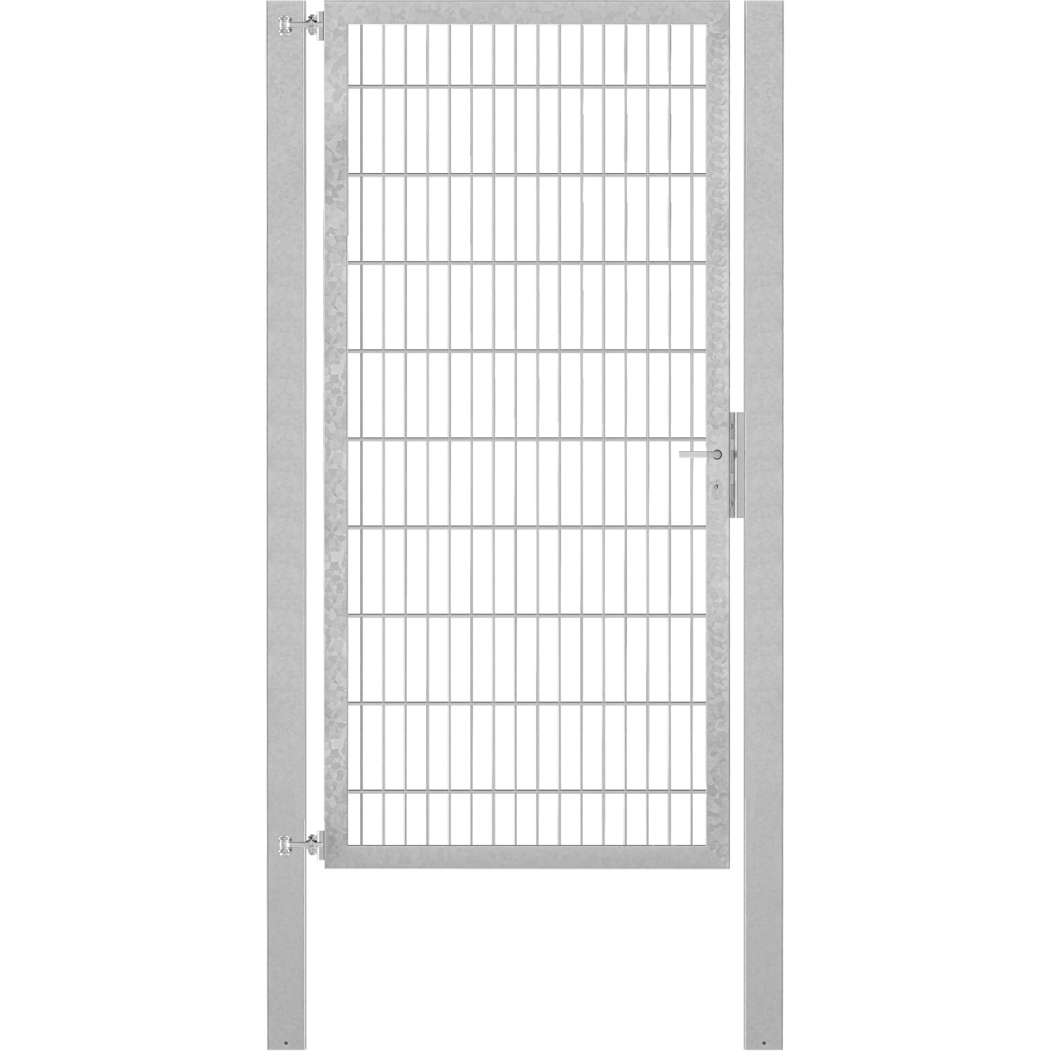 Einzeltor Flexo Plus 100 cm x 200 cm Pfosten 80 cm x 80 cm Feuerverzinkt Einzeltor Flexo Plus 100 cm x 200 cm Pfosten 80 cm x 80 cm Feuerverzinkt von -