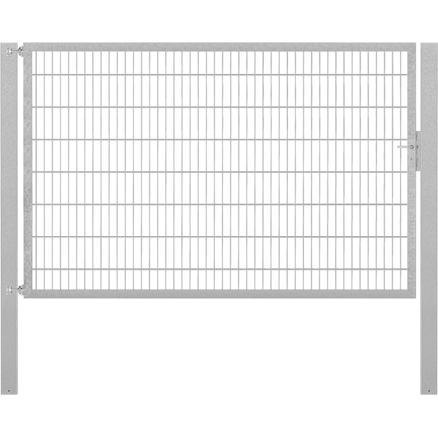 Einzeltor Flexo Plus 250 cm x 160 cm Pfosten 100 cm x 100 cm Feuerverzinkt von -