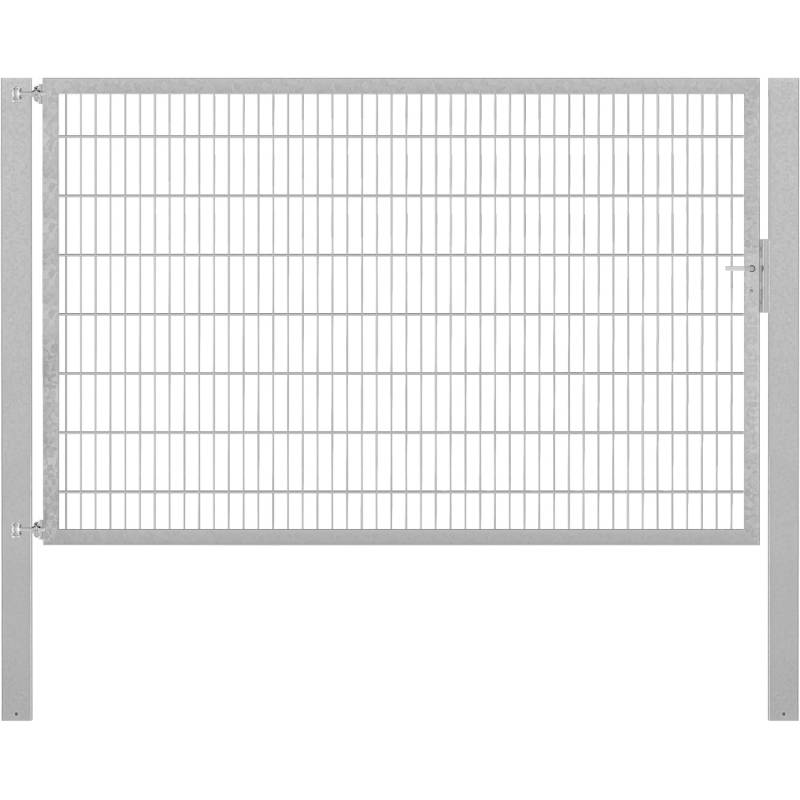 Einzeltor Flexo Plus 250 cm x 160 cm Pfosten 100 cm x 100 cm Feuerverzinkt von -