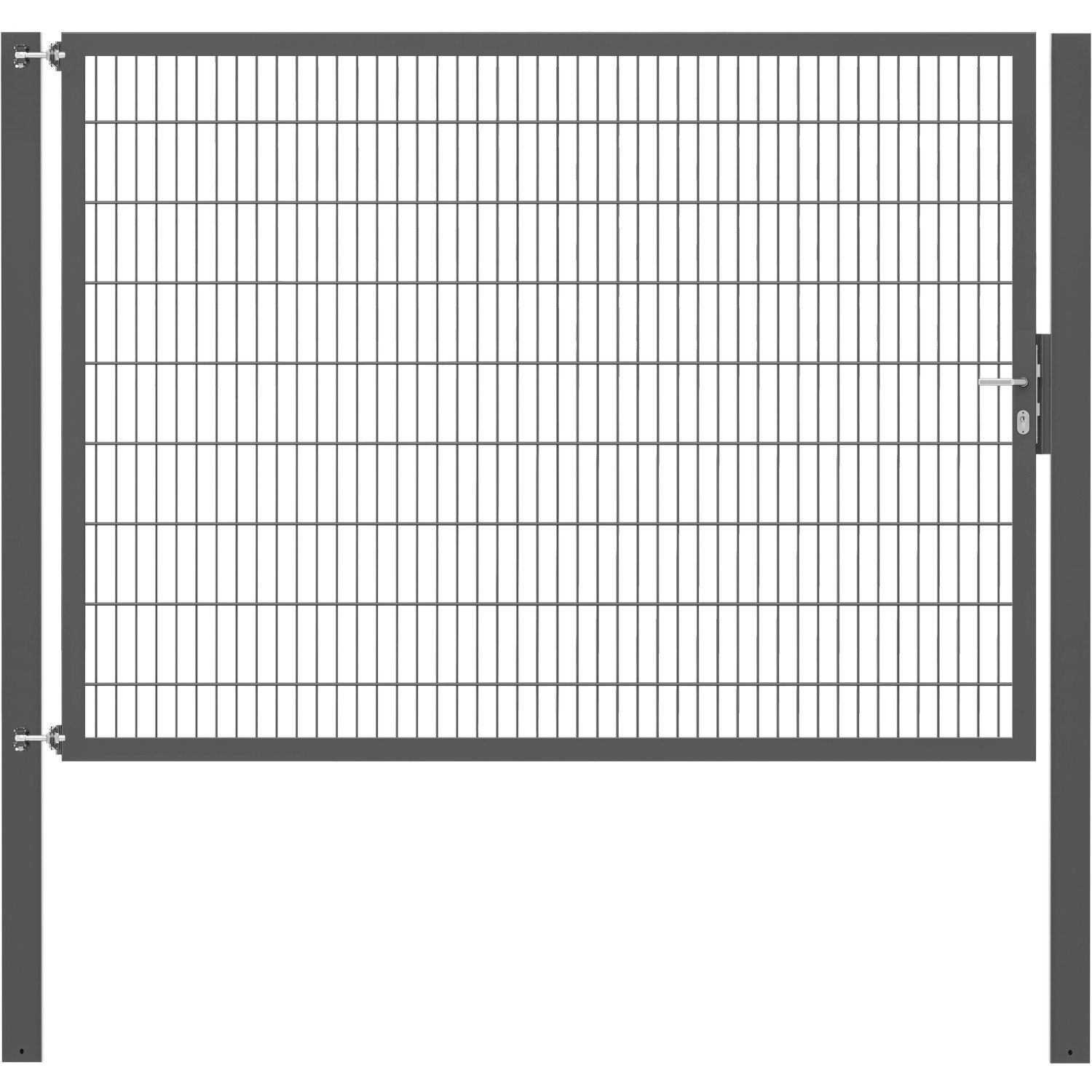 Einzeltor Flexo Plus 250 cm x 180 cm Pfosten 100 cm x 100 cm Anthrazit Einzeltor Flexo Plus 250 cm x 180 cm Pfosten 100 cm x 100 cm Anthrazit von -