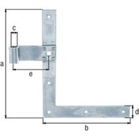 Fensterl.-Winkelb.L.250x200mm B.30mm S.3mm STA galv.verz.d.pass.R ger.GAH von GAH Alberts