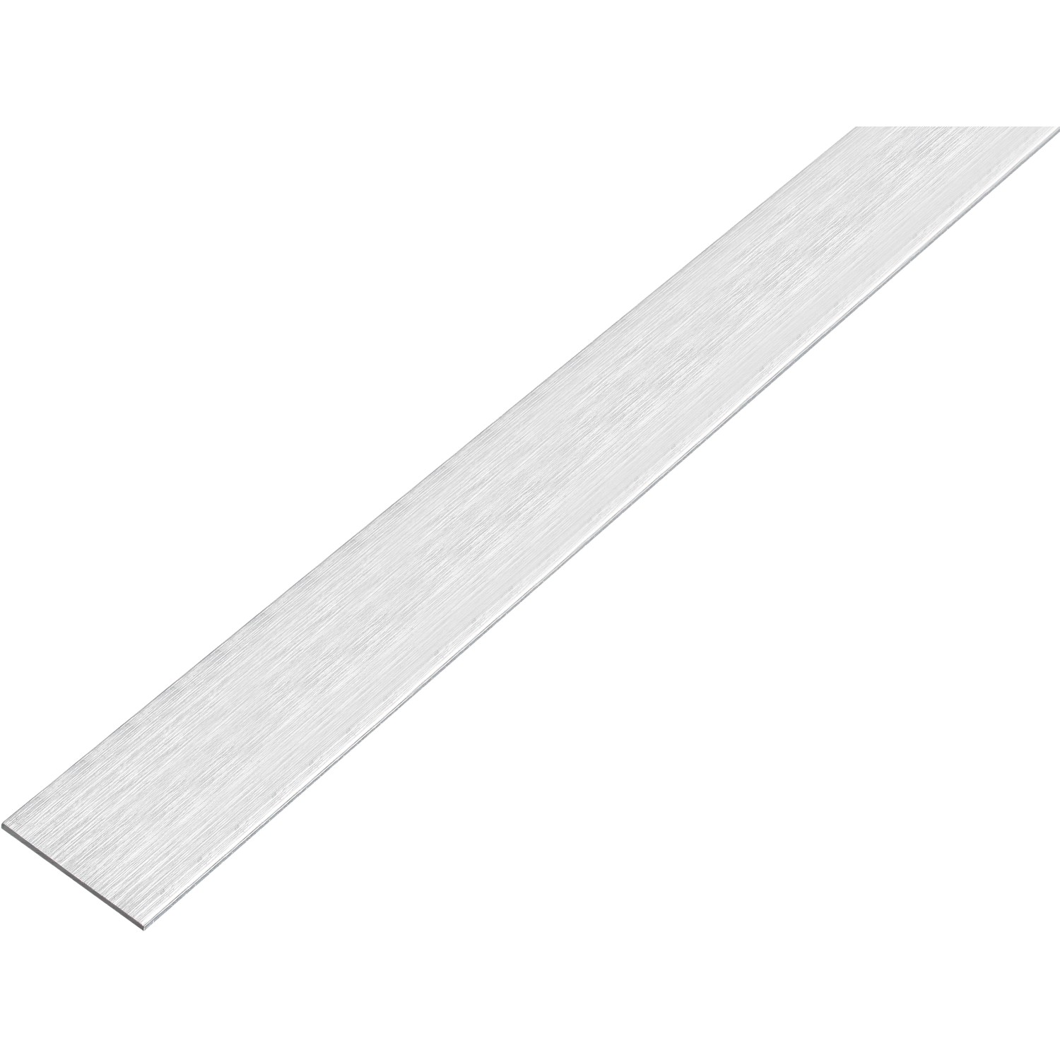 Flachstange Selbstklebend Alu Edelstahldesign Hell 15 mm x 2 mm x 1000 mm Flachstange Selbstklebend Alu Edelstahldesign Hell 15 mm x 2 mm x 1000 mm von -