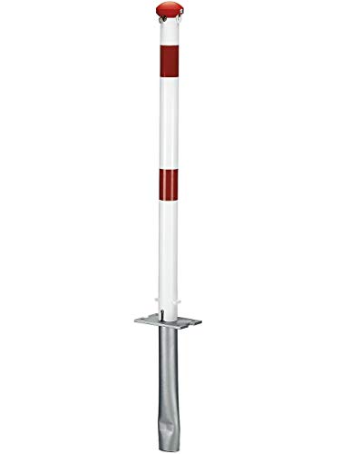 Alberts 690595 Absperrpfosten Grünenthal | wahlweise in verschiedenen Ausführungen | zum Einbetonieren, umlegbar | weiß | Pfosten-Ø 60 mm | Höhe über Boden 100 cm Alberts 690595 Absperrpfosten Grünenthal | wahlweise in verschiedenen Ausführungen | zum Einbetonieren, umlegbar | weiß | Pfosten-Ø 60 mm | Höhe über Boden 100 cm von Alberts