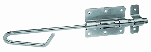 Alberts 137243 Bolzen-Schlossriegel | mit befestigter Schlaufe | galvanisch blau verzinkt | Platte 90 x 67 mm | Bolzen Ø13,5 x 300 mm Alberts 137243 Bolzen-Schlossriegel | mit befestigter Schlaufe | galvanisch blau verzinkt | Platte 90 x 67 mm | Bolzen Ø13,5 x 300 mm von Alberts