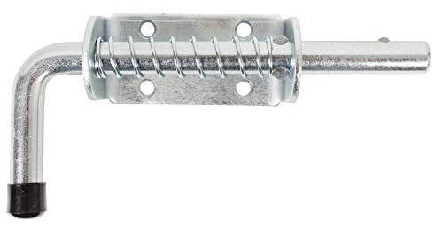 Alberts 204815 Bolzenriegel Typ Pistolet | mit rundem Griff und Feder | galvanisch verzinkt, dickschichtpassiviert | Platte 85 x 40 mm | Bolzen Ø14 x 176 mm Alberts 204815 Bolzenriegel Typ Pistolet | mit rundem Griff und Feder | galvanisch verzinkt, dickschichtpassiviert | Platte 85 x 40 mm | Bolzen Ø14 x 176 mm von Alberts