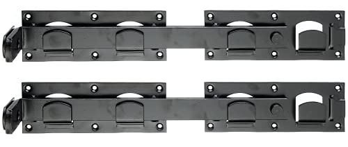 Alberts 210519 Doppeltorüberwurf | in den Ausführungen glatt oder gehämmert | schwarz | 423 x 70 mm | 2er Set Alberts 210519 Doppeltorüberwurf | in den Ausführungen glatt oder gehämmert | schwarz | 423 x 70 mm | 2er Set von Alberts