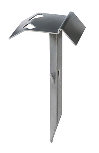 Alberts 210854 Auflaufstütze | zum Einschlagen oder Einbetonieren | feuerverzinkt | 125 x 47 mm von Alberts