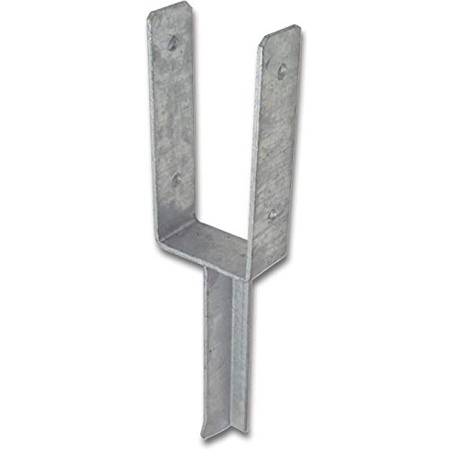 Alberts 216771 U-Pfostenträger | mit Betonanker aus T-Eisen | feuerverzinkt | lichte Breite 91 mm | Länge Betonanker 200 mm Alberts 216771 U-Pfostenträger | mit Betonanker aus T-Eisen | feuerverzinkt | lichte Breite 91 mm | Länge Betonanker 200 mm von Alberts