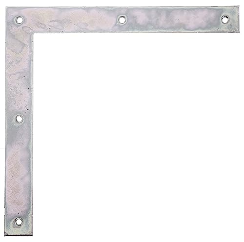 Alberts 313043 Tor-Winkel | galvanisch verzinkt, dickschichtpassiviert | 250 x 250 x 30 mm von Alberts