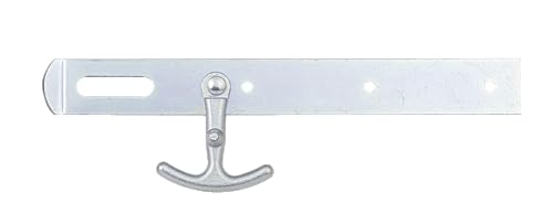 Alberts 316389 Überfalle | mit Haken | galvanisch verzinkt, dickschichtpassiviert | 250 x 30 mm von Alberts