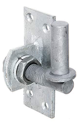 Alberts 318765 Kloben zum Anschrauben | verstellbar um 20 mm | feuerverzinkt | Dornmaß Ø16 mm | Platte 100 x 40 mm Alberts 318765 Kloben zum Anschrauben | verstellbar um 20 mm | feuerverzinkt | Dornmaß Ø16 mm | Platte 100 x 40 mm von Alberts