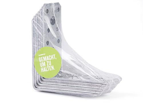 GAH-Alberts 332914 Elbow Brackets Sendzimir-Galvanised 40 x 90 x 90 mm Pack of 6 GAH-Alberts 332914 Elbow Brackets Sendzimir-Galvanised 40 x 90 x 90 mm Pack of 6 von Alberts