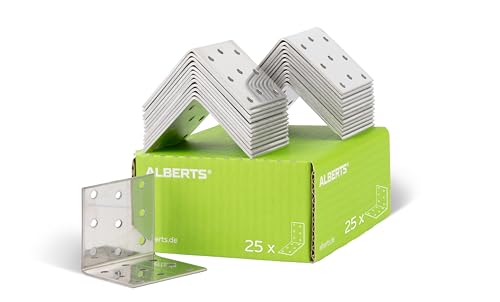 Alberts 848248 Lochplattenwinkel | Edelstahl | 60 x 60 x 60 mm | 25er Set Alberts 848248 Lochplattenwinkel | Edelstahl | 60 x 60 x 60 mm | 25er Set von Alberts