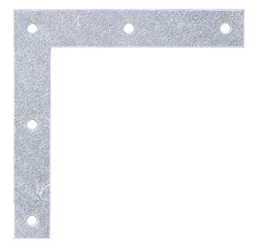 Alberts 849016 Möbelwinkel | sendzimirverzinkt | 100 x 100 x 15 mm | 50er Set von Alberts