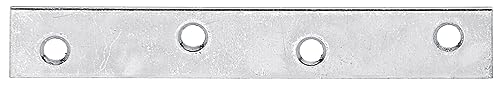 Flachverbinder, schmal, 100 x 15 mm / 100 Stk., Oberflaeche: galvanisch gelb verzinkt von Alberts