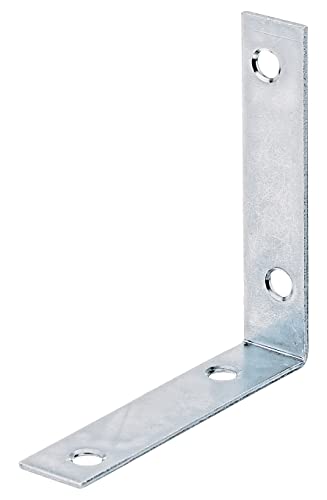 Alberts 849412 Stuhlwinkel | sendzimirverzinkt | 75 x 75 x 16 mm | 50er Set von Alberts