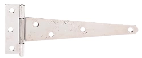 Alberts 850944 Kistenband | mit vernietetem Stift | galvanisch verzinkt, dickschichtpassiviert | Band: 150 mm | Scharnier: 70 mm | 25er Set von Alberts