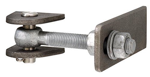 Alberts 411060 Torband | für 180° Öffnung | kurze Ausführung | feuerverzinkte Schrauben und Muttern, Bolzen und Splint aus Edelstahl | Gewinde M16 Alberts 411060 Torband | für 180° Öffnung | kurze Ausführung | feuerverzinkte Schrauben und Muttern, Bolzen und Splint aus Edelstahl | Gewinde M16 von Alberts